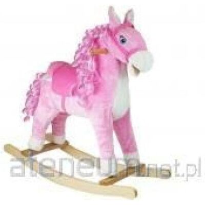 Lean Toys Schaukelpferd 74cm Rosa Lean Toys Schaukelpferd 74cm Rosa