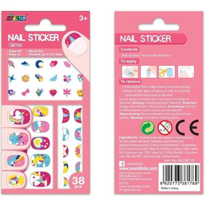 Avenir AVE Nail Sticker: Einhorn Avenir AVE Nail Sticker: Einhorn