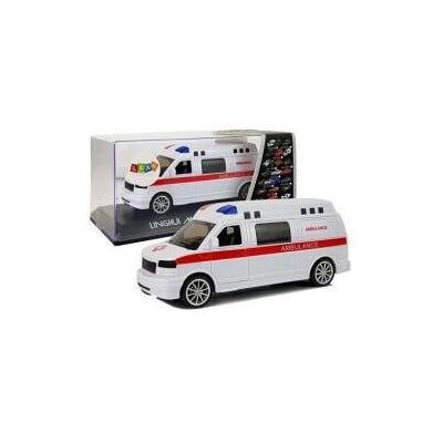 Lean Toys Bespannte Ambulanz-Sound-Lichtsirene Lean Toys Bespannte Ambulanz-Sound-Lichtsirene
