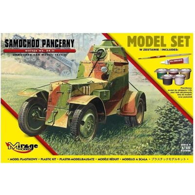 Mirage Hobby Panzerwagen Modell 1943/II - Militär Bausatz - 1:35 Mirage Hobby Panzerwagen Modell 1943/II - Militär Bausatz - 1:35