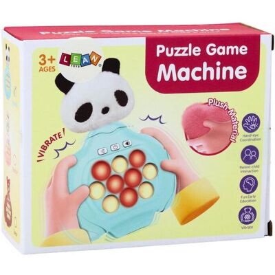 Lean Toys Blue Panda Arcade-Spiel, Retro Gaming, Blau, Mehrfarbig Lean Toys Blue Panda Arcade-Spiel, Retro Gaming, Blau, Mehrfarbig