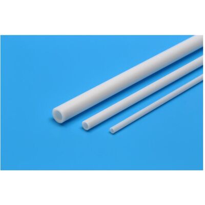Tamiya Rohrprofil 5mm (5) 400mm weiss Kst. Tamiya Rohrprofil 5mm (5) 400mm weiss Kst.