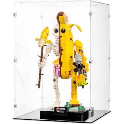 iDisplayit Acryl-Display für LEGO 77072 Fortnite - Knochen-Schali (Mit schwarzem Boden) iDisplayit Acryl-Display für LEGO 77072 Fortnite - Knochen-Schali (Mit schwarzem Boden)