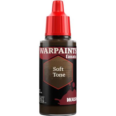 The Army Painter Wash Warpaints Fanatic Wash: Soft Tone 18 ml The Army Painter Wash Warpaints Fanatic Wash: Soft Tone 18 ml