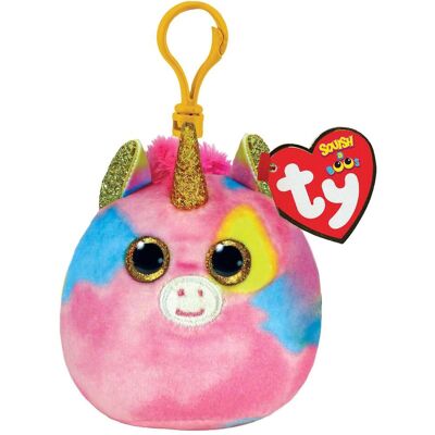 Ty Fantasia Unicorn Squishy Clip 9cm Ty Fantasia Unicorn Squishy Clip 9cm