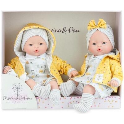 Marina & Pau Spanische Puppen Pitus Koala Zwillinge weinen Marina & Pau Spanische Puppen Pitus Koala Zwillinge weinen