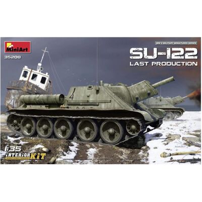 Mini art SU-122 (Last Production) Interior Kit Mini art SU-122 (Last Production) Interior Kit
