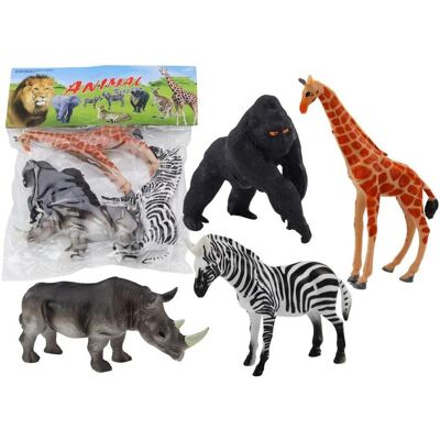 Lean Toys Afrikanische Tierfiguren, 4-tlg Lean Toys Afrikanische Tierfiguren, 4-tlg