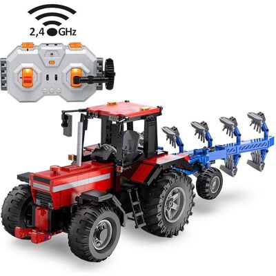Jamara CaDA Traktor mit Pflug 1:17 2,4GHz Bricks Jamara CaDA Traktor mit Pflug 1:17 2,4GHz Bricks