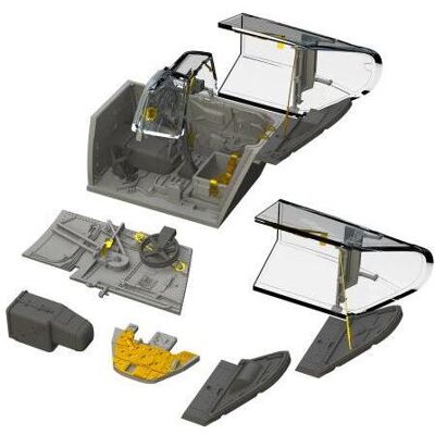 Eduard Bf 109G-6/AS cockpit PRINT 1/48 Eduard Bf 109G-6/AS cockpit PRINT 1/48