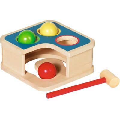 Goki Hammer-Holzbank mit Ball Goki Hammer-Holzbank mit Ball