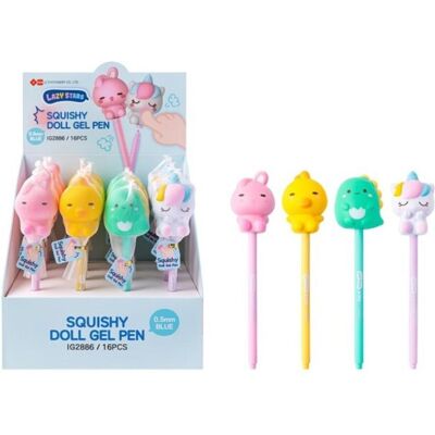 Vyapara Group Penna 3D Squishy Doll 1pz Assortimento Vyapara Group Penna 3D Squishy Doll 1pz Assortimento