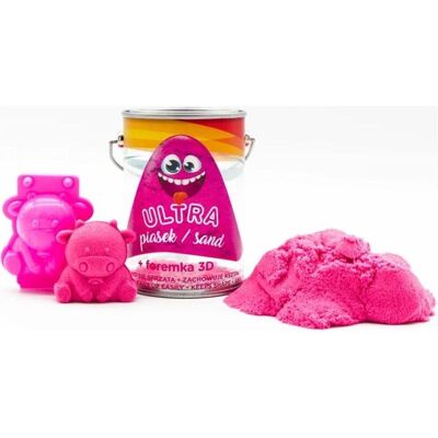 EPEE EP Ultra Piasek - puszka 150g różowy + foremka 3D krówka 093735 EPEE EP Ultra Piasek - puszka 150g różowy + foremka 3D krówka 093735