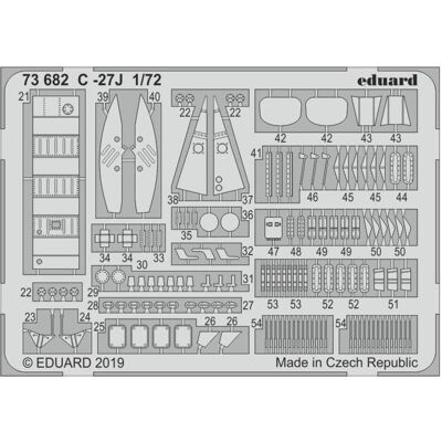 Eduard Alenia C-27J Spartan 1:72 - Modellbaukit Eduard Alenia C-27J Spartan 1:72 - Modellbaukit