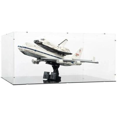 iDisplayit Acryl-Display für LEGO 10360 Spaceshuttle-Transport-Jumbo (Mit schwarzem Boden) iDisplayit Acryl-Display für LEGO 10360 Spaceshuttle-Transport-Jumbo (Mit schwarzem Boden)