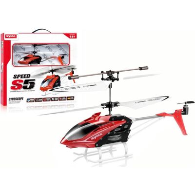 Lean Toys Red S5 RC SYMA Helicopter Lean Toys Red S5 RC SYMA Helicopter