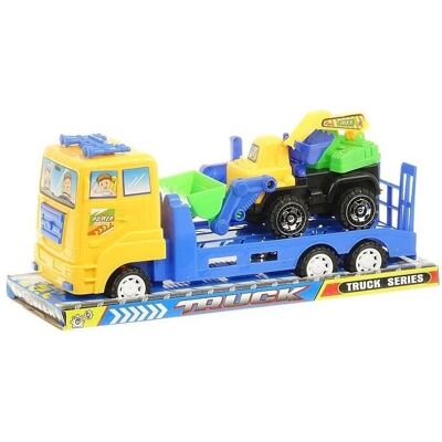 Adar Abschleppwagen mit LKW 28,50x11,5cm Adar Abschleppwagen mit LKW 28,50x11,5cm
