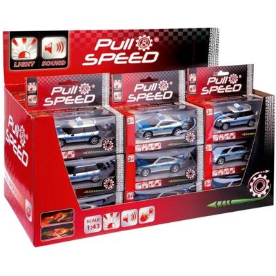 Carrera Pull&Speed Sound & Light Police Verschiedene Typen Carrera Pull&Speed Sound & Light Police Verschiedene Typen