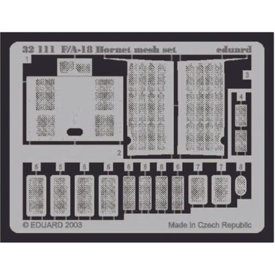 Eduard F/A-18 Hornet mesh set Eduard F/A-18 Hornet mesh set