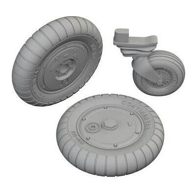 Eduard Bf 109G-5/G-6 wheels PRINT 1/72 Eduard Bf 109G-5/G-6 wheels PRINT 1/72