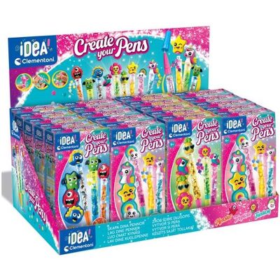 Clementoni Create Your Pens 3-Pack (CDU), Asst. Clementoni Create Your Pens 3-Pack (CDU), Asst.