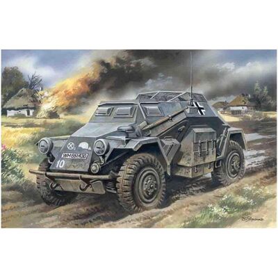 ICM Sd.Kfz.260 Funkfahrzeug - Militärmodell - 1:72 ICM Sd.Kfz.260 Funkfahrzeug - Militärmodell - 1:72