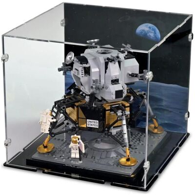 iDisplayit Acryl-Display für LEGO 10266 NASA Apollo 11 Mondlandefähre (Mit Hintergrundbild) iDisplayit Acryl-Display für LEGO 10266 NASA Apollo 11 Mondlandefähre (Mit Hintergrundbild)