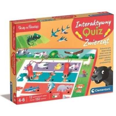 Clementoni Ich lerne mit Spass Interaktives Quiz Tiere Clementoni Ich lerne mit Spass Interaktives Quiz Tiere