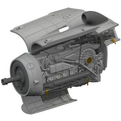 Eduard Bf 109G-10 Mtt Regensburg engine PRINT Eduard Bf 109G-10 Mtt Regensburg engine PRINT