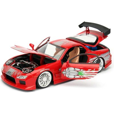 Jada Dom's Mazda RX-7 (Fast & Furious) Diecast Model Jada Dom's Mazda RX-7 (Fast & Furious) Diecast Model