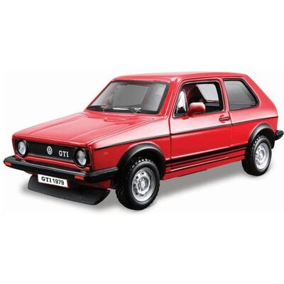 Bburago Modellauto - VW Golf 1 GTI - Baujahr 1979 Bburago Modellauto - VW Golf 1 GTI - Baujahr 1979