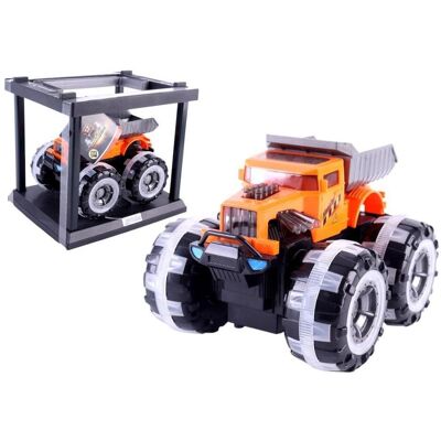 Pro Kids Fahren Sie in einem Käfig – orangefarbener Muldenkipper Pro Kids Fahren Sie in einem Käfig – orangefarbener Muldenkipper