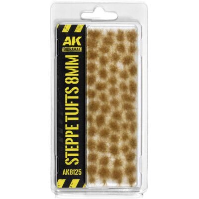 AK Interactive - Steppe Tufts 8mm AK Interactive - Steppe Tufts 8mm