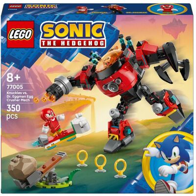 Lego Knuckles vs. Dr. Eggmans Egg Crusher Mech Lego Knuckles vs. Dr. Eggmans Egg Crusher Mech