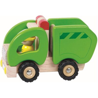 Goki Hölzerne Müllwagen Goki Hölzerne Müllwagen