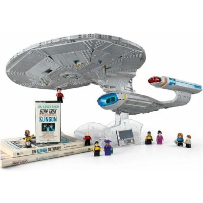 iDisplayit Acryl-Ständer 2 in 1 für LEGO 10356 Star Trek U.S.S. Enterprice NCC-1701-D (Verstellbar) iDisplayit Acryl-Ständer 2 in 1 für LEGO 10356 Star Trek U.S.S. Enterprice NCC-1701-D (Verstellbar)