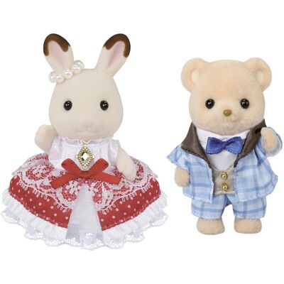Sylvanian Families 40. Jubiläum: Freya & Theo Freunde Figurenset Sylvanian Families 40. Jubiläum: Freya & Theo Freunde Figurenset