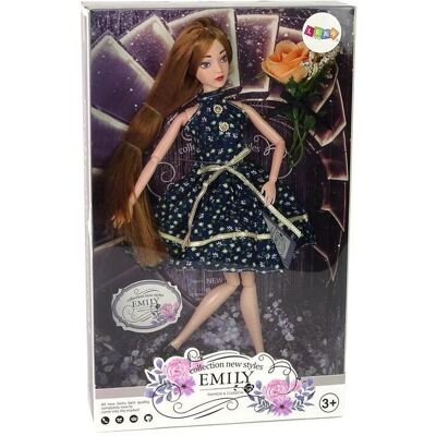 Lean Toys Leantoys Emily die Modenschau-Baby-Puppe Lean Toys Leantoys Emily die Modenschau-Baby-Puppe