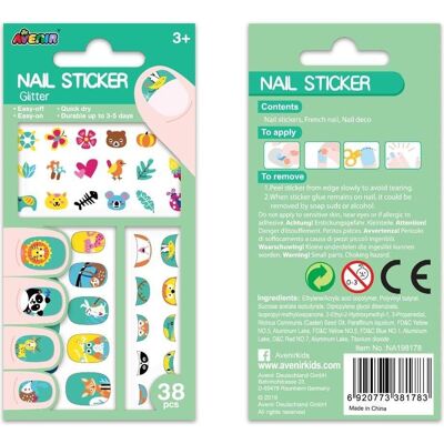 Avenir AVE Nail Sticker: Tiere Avenir AVE Nail Sticker: Tiere