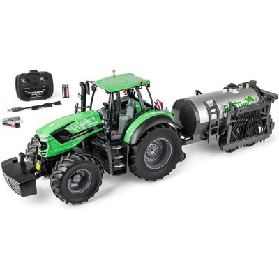 Carson 1:16 Deutz-Traktor8280TTV m.Fassanh.100% (RTR Ready-to-Run) Carson 1:16 Deutz-Traktor8280TTV m.Fassanh.100% (RTR Ready-to-Run)