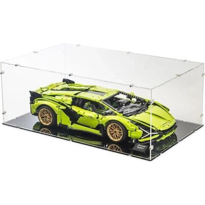 iDisplayit Acryl-Display XL für LEGO 42115 Lamborghini Sián FKP 37 (Mit schwarzem Boden) iDisplayit Acryl-Display XL für LEGO 42115 Lamborghini Sián FKP 37 (Mit schwarzem Boden)