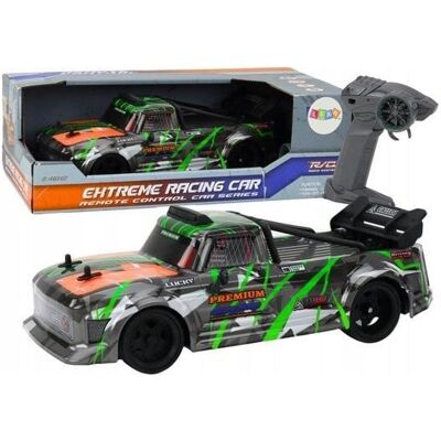 Lean Toys RC-Car 1:16 grau grün Lean Toys RC-Car 1:16 grau grün