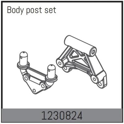Absima Karosseriehalter-Set Absima Karosseriehalter-Set