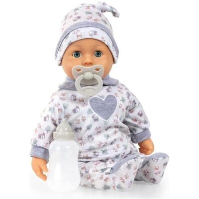 Bayer Babys erste Worte, grau, 38 cm Bayer Babys erste Worte, grau, 38 cm