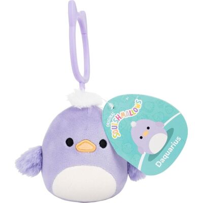 Squishmallows - 9 cm P26 Clip-On - Daquarius Duck (9 cm) Squishmallows - 9 cm P26 Clip-On - Daquarius Duck (9 cm)