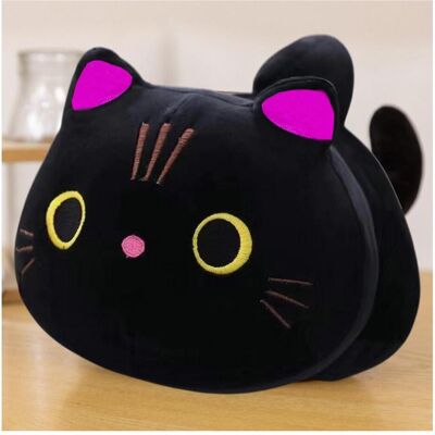 Lean Toys Lean Plüsch Maskottchen Huggable Katze Schwarz 18Cm (18 cm) Lean Toys Lean Plüsch Maskottchen Huggable Katze Schwarz 18Cm (18 cm)