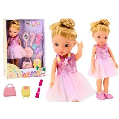 Lean Toys Rosa Ballerina-Puppenzubehör Lean Toys Rosa Ballerina-Puppenzubehör