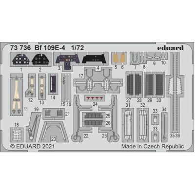 Eduard Bf 109E-4 1/72 for SPECIAL HOBBY Eduard Bf 109E-4 1/72 for SPECIAL HOBBY
