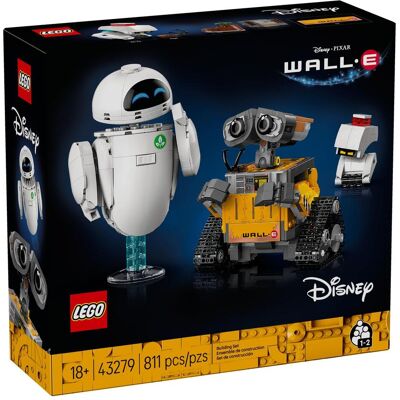 Lego Disney WALL•E & EVE – Bauset mit den Kultfiguren aus dem Disney Pixar Film Lego Disney WALL•E & EVE – Bauset mit den Kultfiguren aus dem Disney Pixar Film