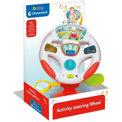 Clementoni Baby Turn And Drive Activity Wheel Clementoni Baby Turn And Drive Activity Wheel